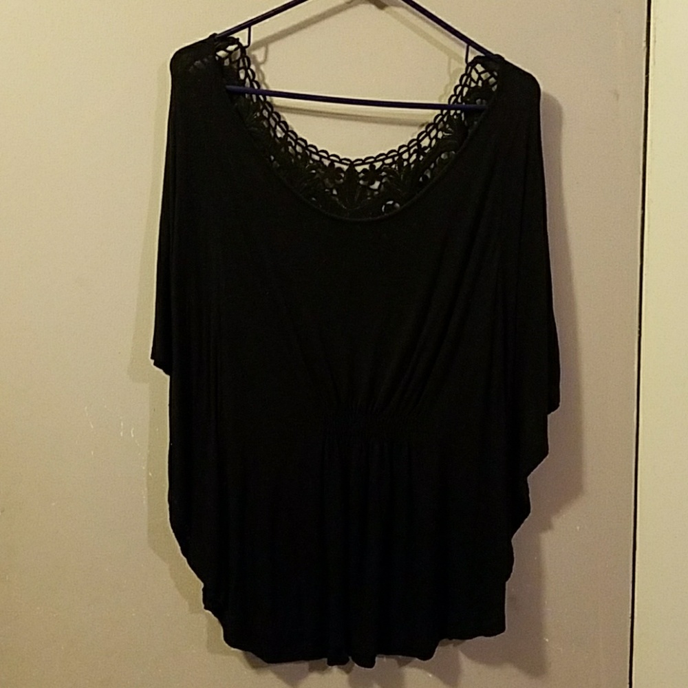 LG flutter sleeve blouse